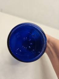 FEROLITO VULTAGGIO & SONS 1994 Cobalt Blue 20 oz. Embossed Glass Bottle 9" Tall | eBay