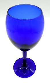 Set LOUIE GLASS Co. Harpo cobalt blue pitcher & 6 glasses CIRCA 1950s | eBay