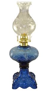Antique Hardware Victorian Shade Glass Hurricane Lamp ...