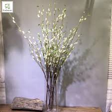 Artificial Spring Willow Bud Branch Berry Stems for Home Decoration