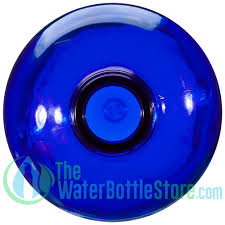 16oz Cobalt Blue Boston Round Glass Bottle at ...