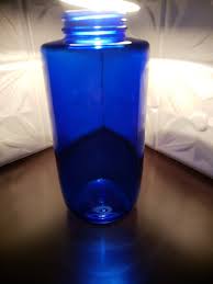 Rare Vintage Colbalt Blue Bottle 7 In Tall 3 In Diameter ...