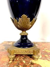 20th-Century French Louis XVI Style Blue Sèvres Porcelain ...