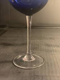 COBALT BLUE BALLOON WINE GOBLET 8.5 INCHES HOLDS 14 OZS | eBay