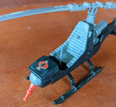 Vintage 1983 Hasbro GI Joe Cobra Fang Helicopter incomplete ...