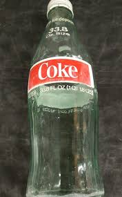 Vintage Coca Cola Glass 1 Liter Bottle with Lid | eBay