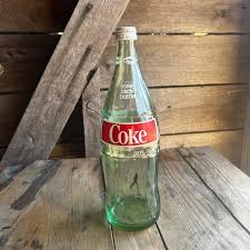 Vintage 1972 Coca-cola Bottle: Green Glass 32 Oz ACL ...