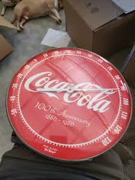 1986 Coca-Cola Thermometer 100th Anniversary , Made in USA ...