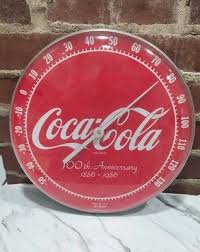 Coca Cola 100th Anniversary 1886-1986 12 inch Round ...