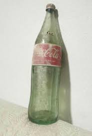 Vintage Coca Cola Bottle, Original Water Green Bottle - Etsy