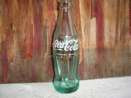 Vintage Bottle Coca Cola Bottle Old Coca Bottle Green Glass ...