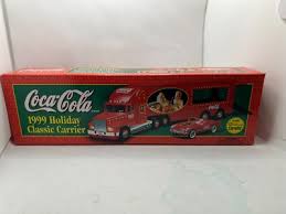 Coca cola truck SEMI CARRIER Coca Cola 1998 1999 2001 2002 Santa Holiday (8) | eBay