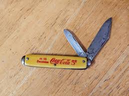 Vintige Coco cola knife 5 cents | eBay