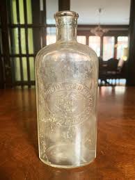 Antique Bottles Vintage Bottles Yellow Glass Bottle Old ...