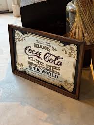 Vintage Coca Cola Advertising Mirror - Etsy