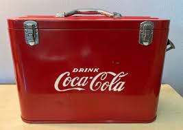 Airline Coca Cola Cooler-Vintage-Original Paint-FREE SHIPPING-Coke | eBay