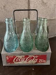 Vintagw Coca Cola 6 Pack Carrier w/ Bottles | eBay