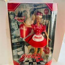 Coca Cola | Toys | 999 Vintage Barbie Collector Doll Cocacola Barbie Carhop Waitress Doll | Poshmark