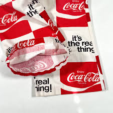 Vintage 70's Coca-Cola “It's the Real Thing” Red & White ...