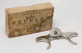 Vintage Burke & James INGENTO BEVELER Photographic Paper Cutter Pat'd 1904 | #461564382