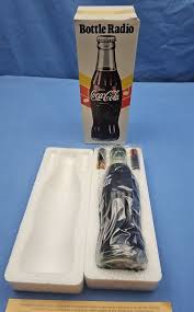 1979 Coca Cola Bottle AM Radio Box & Instructions Works! NOS | eBay