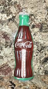 Vintage 1950'S TCA Coca-Cola Tin Hanging Wall Thermometer 17" great condition | eBay