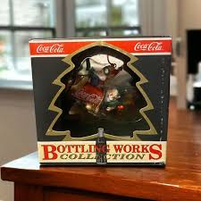 Coca Cola | Holiday | Vtg 995 Cocacola Bottling Works ...