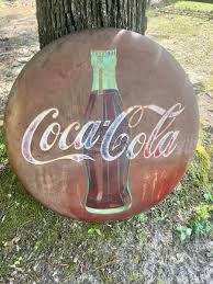 Coca Cola Button Sign | eBay