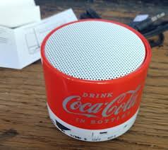 RETIRED Coca-Cola Mini Wireless Speaker from Coke Factory ...
