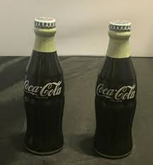 Vintage Ceramic Coca-Cola Salt & Pepper Shakers - Good ...