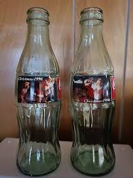 Coca-Cola Coke Bottle Christmas 1996 Santa 8oz | eBay