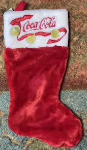 VINTAGE COCA COLA PLUSH CHRISTMAS STOCKING | eBay