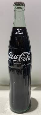 VTG Original Formula COCA-COLA FULL 16 Ounce Glass Bottle ...