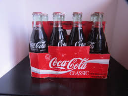 8 pack Classic Coke bottles in case 72221 | eBay