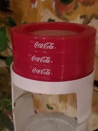 Vintage COCA COLA set of 4 Plastic Stackable Cork Jumbo ...