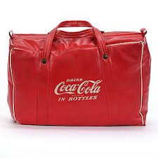 1960's Coca Cola Red Vinyl Cooler