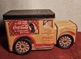 Vintage Coca Cola Tin dated 1996 Metal Tin Delivery Truck | eBay