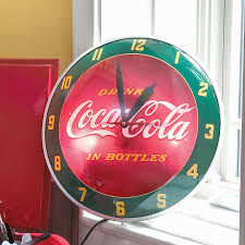 Coca-Cola Double-Bubble Clock | Frontgate