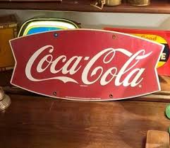 Vintage Coca Cola Porcelain Sign | eBay