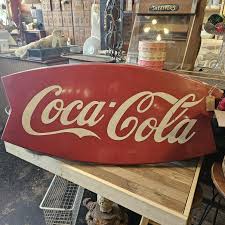 Vintage 60s Metal Coca Cola Sign - Etsy