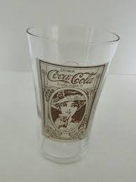 Drink Coca Cola The Archives Recreation Flair Glass from Turn of the Century | eBay