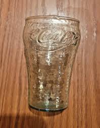 Vintage Green Glass Coca Cola Coke Glasses -2 sizes. Set of 8. Never used! | eBay