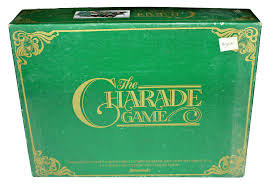 VINTAGE 1985 THE CHARADE GAME PRESSMAN EDITION FAMILY BOARD ...