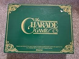 Vintage The Charade Board Game By Pressman (1985) | eBay