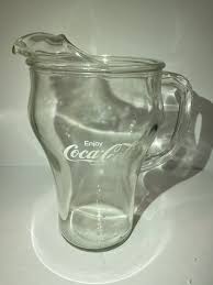 Vintage Coca Cola Pitcher Glass | eBay