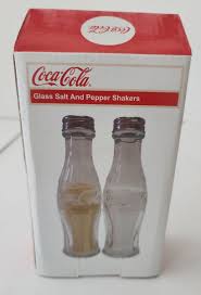 Coca Cola Glass Bottle Salt & Pepper Shakers | eBay
