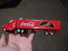 NEW VINTAGE Diecast/Plastic Coca-Cola Holiday Santa Red ...