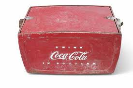 Antique Coca Cola Cooler