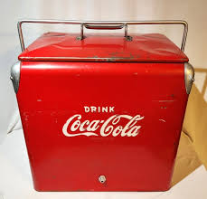 Original 1950s Coca Cola Cooler Action Manufacturing With Ice Tray Bottle Opener and Rare Front Drain Plug - Etsy