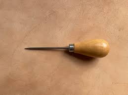 Book Binders Awl / Paper Awl / Craft Awl / Leather Craft Awl - Etsy Denmark